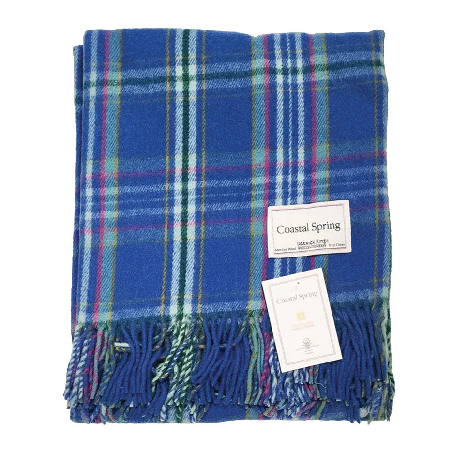 Merino Wool Knee Blanket | Coastal Spring