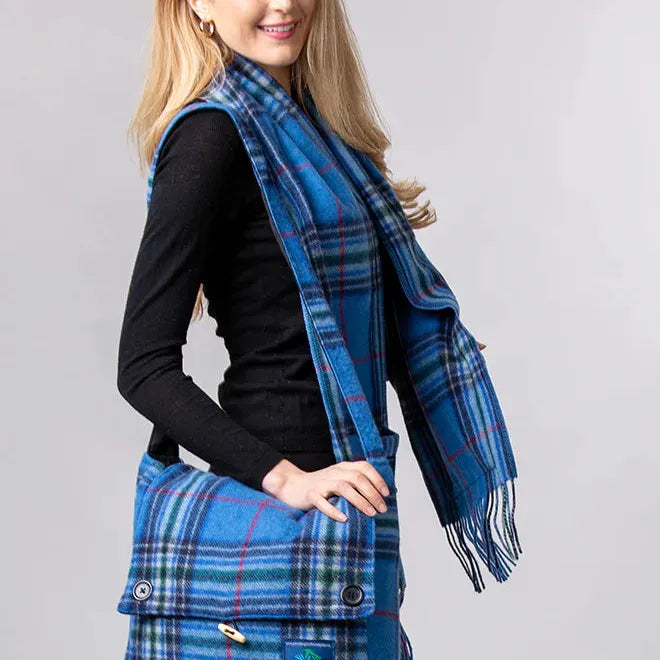 Keri Tartan Messenger Bag | One World Together