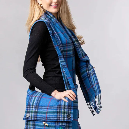 Keri Tartan Messenger Bag | One World Together