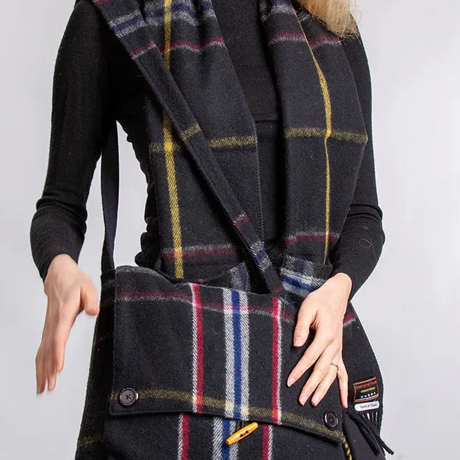 Keri Tartan Messenger Bag | Spirit of the Titanic