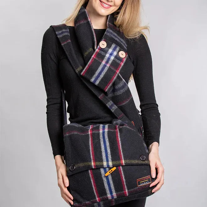 Keri Tartan Messenger Bag | Spirit of the Titanic