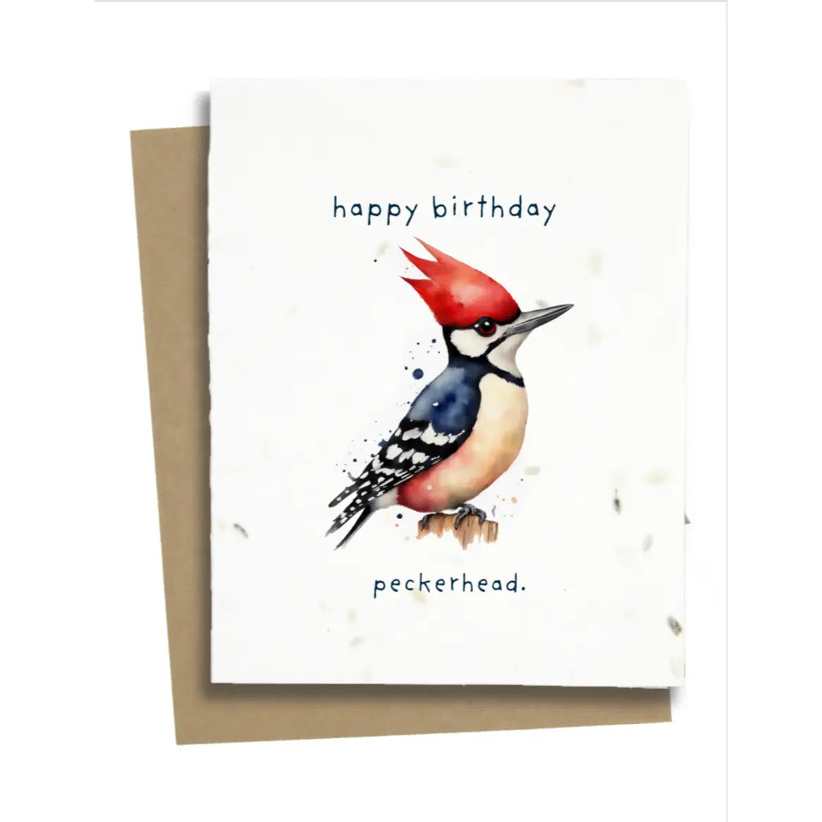 Woodpecker Birthday Card