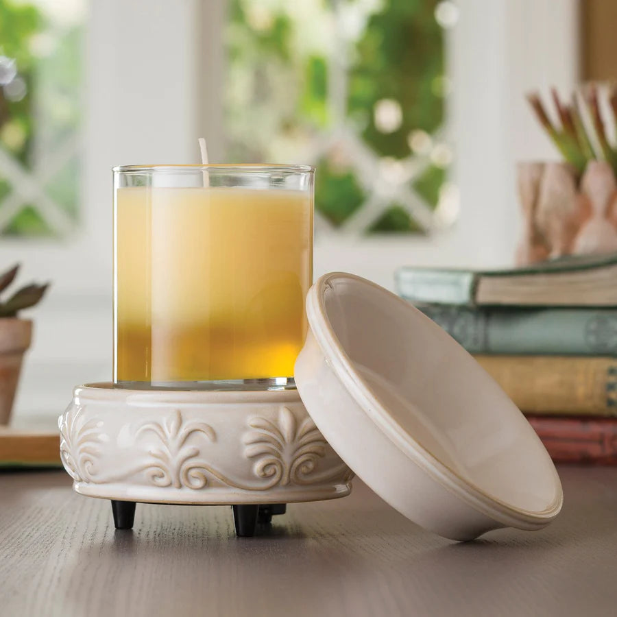 2-in-1 Classic Fragrance Warmer - Sand Stone