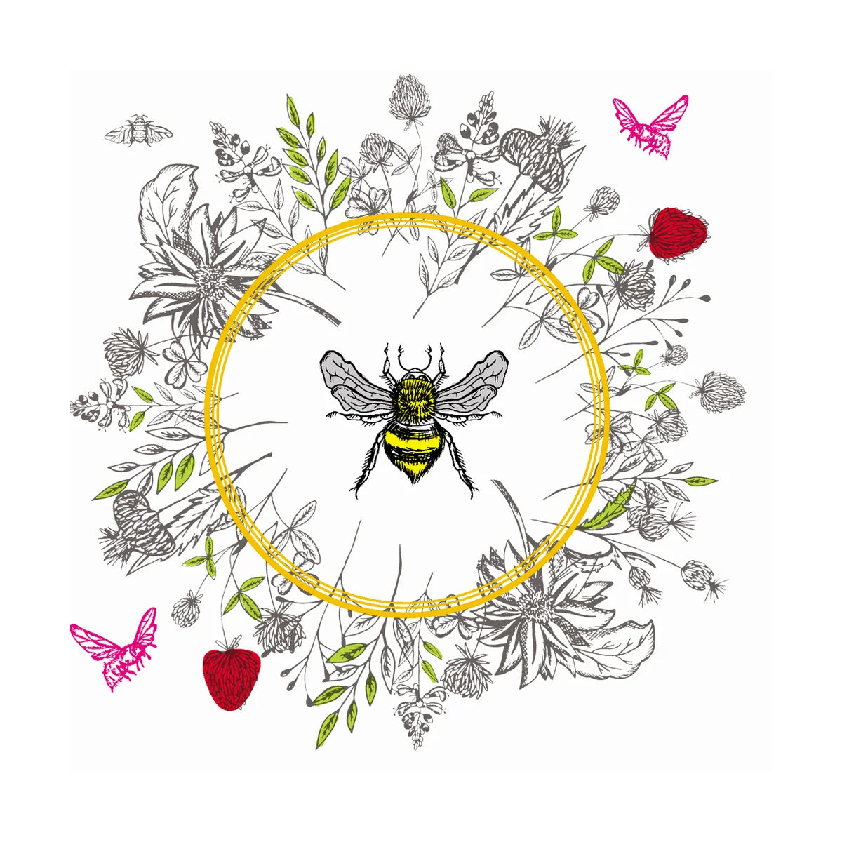 Napkin - Bee Loved