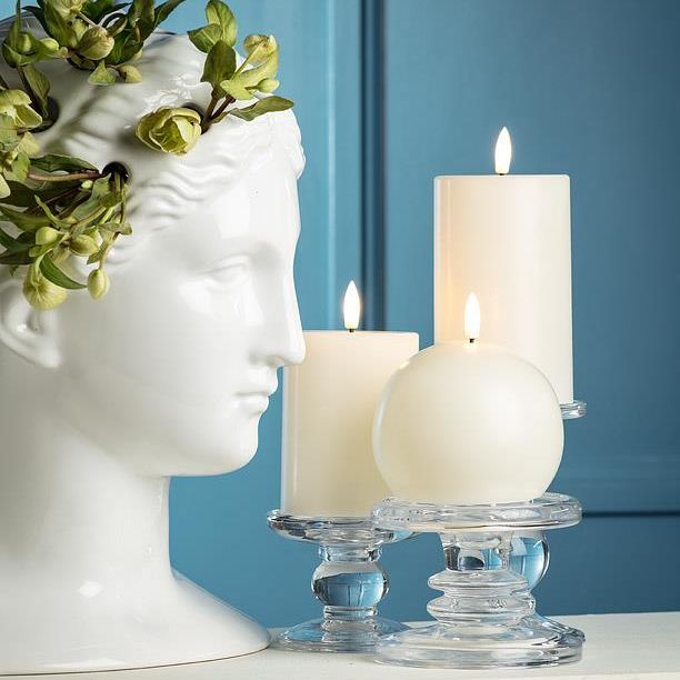 LED Pillar Candle - 2x4" | Sand