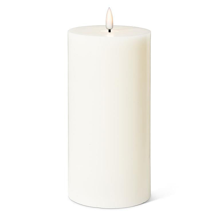 LED Pillar Candle - 4x8" | Sand