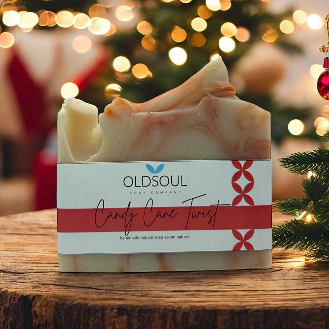 Candy Cane Twist Soap