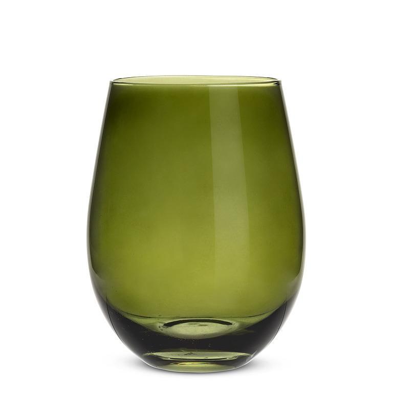 Stemless Wine Glass | Green