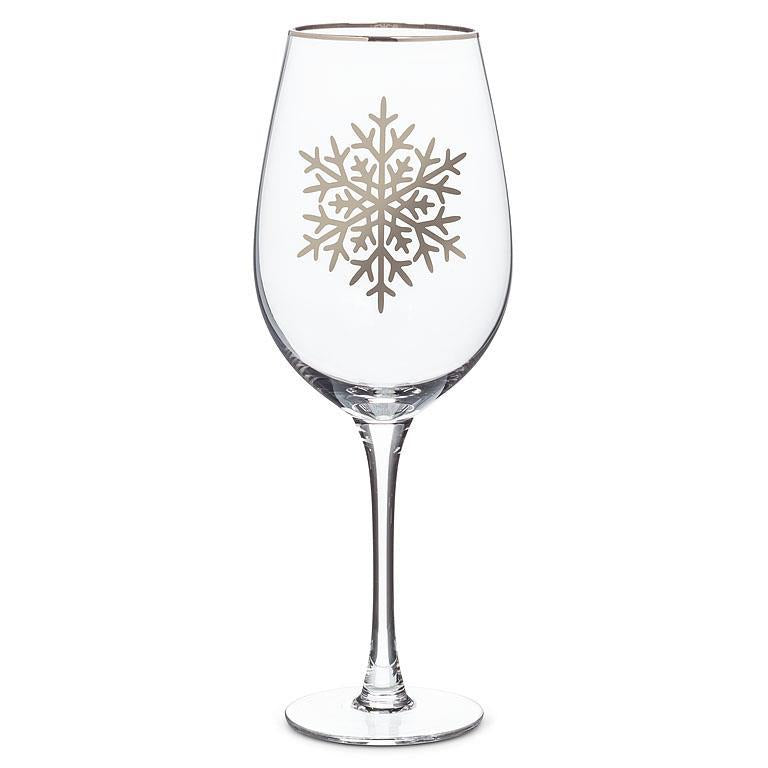 Snowflake Wine Goblet