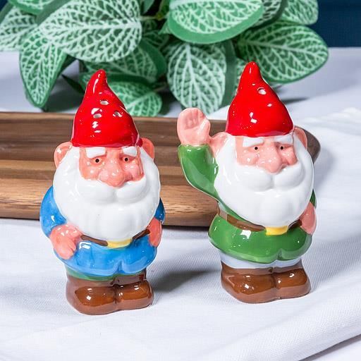 Garden Gnome Salt and Pepper