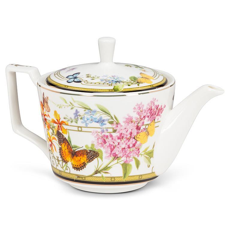 Butterfly Garden Teapot