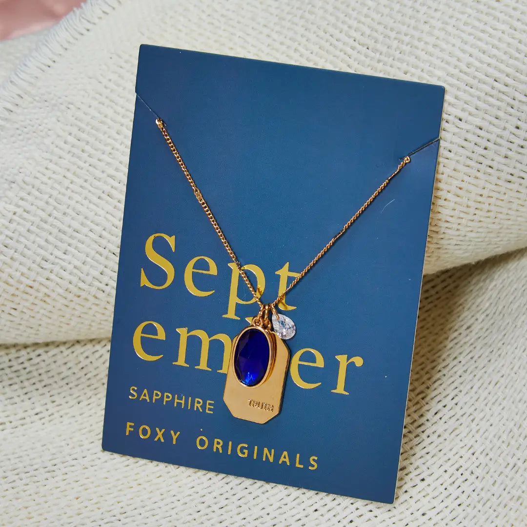September Birthstone Necklace