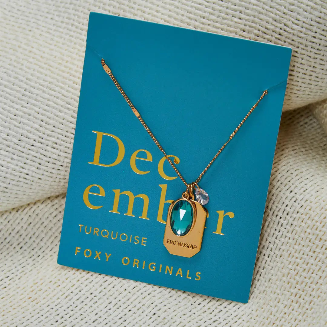 December Birthstone Necklace