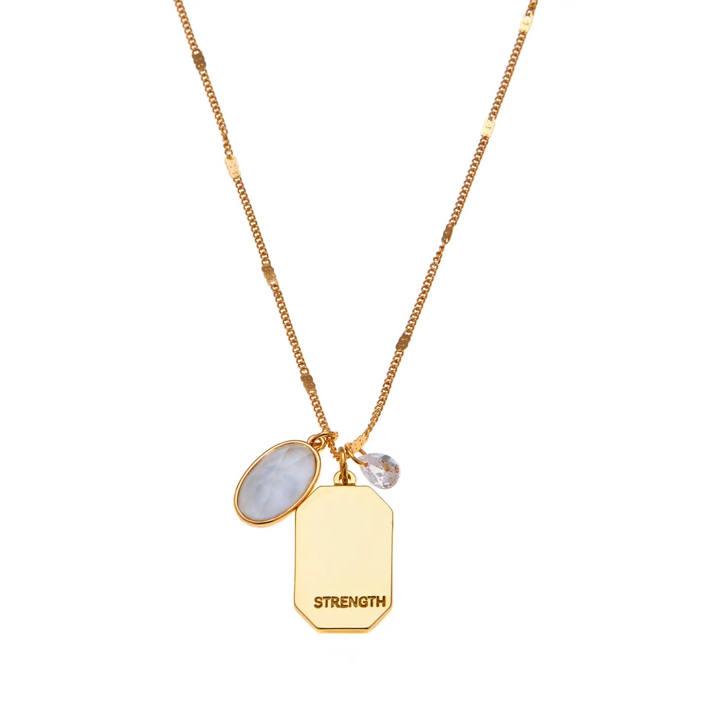 April Birthstone Necklace