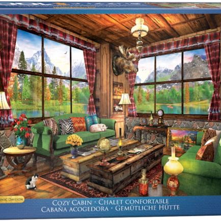 Puzzle - Cozy Cabin by Dominic Davison
