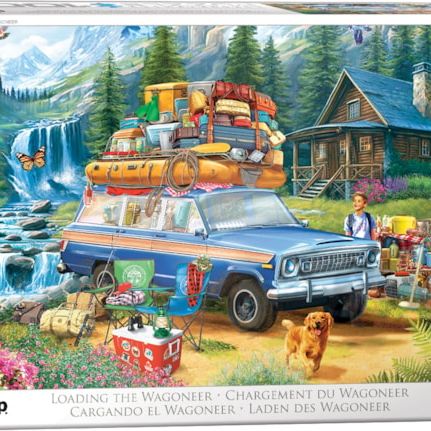 Puzzle - Loading The Jeep Wagoneer
