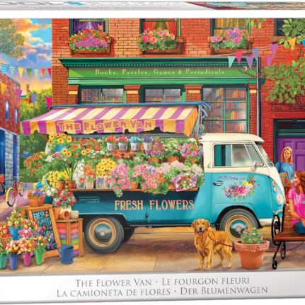 Puzzle - The Flower VW Van