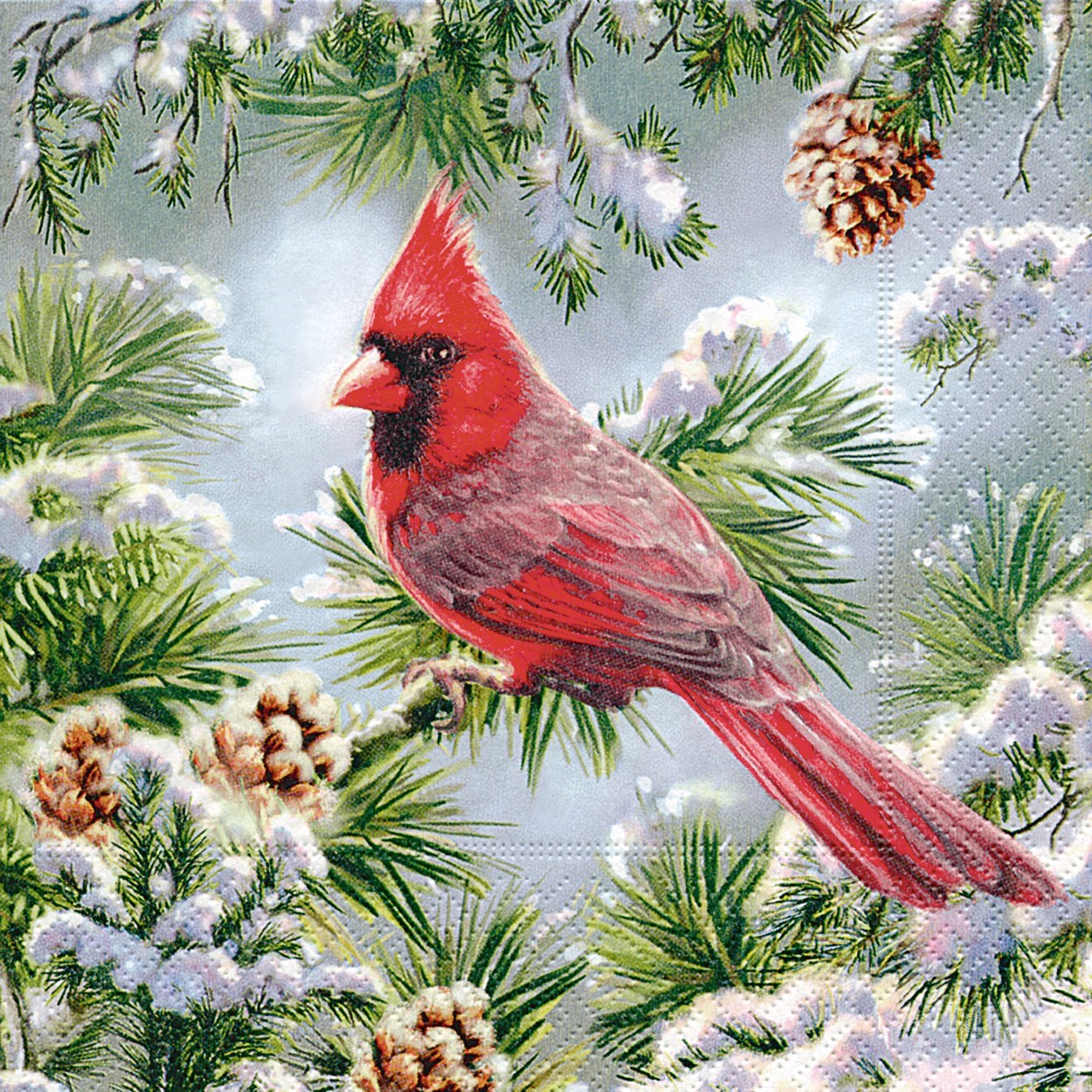 Napkin - Red Cardinal