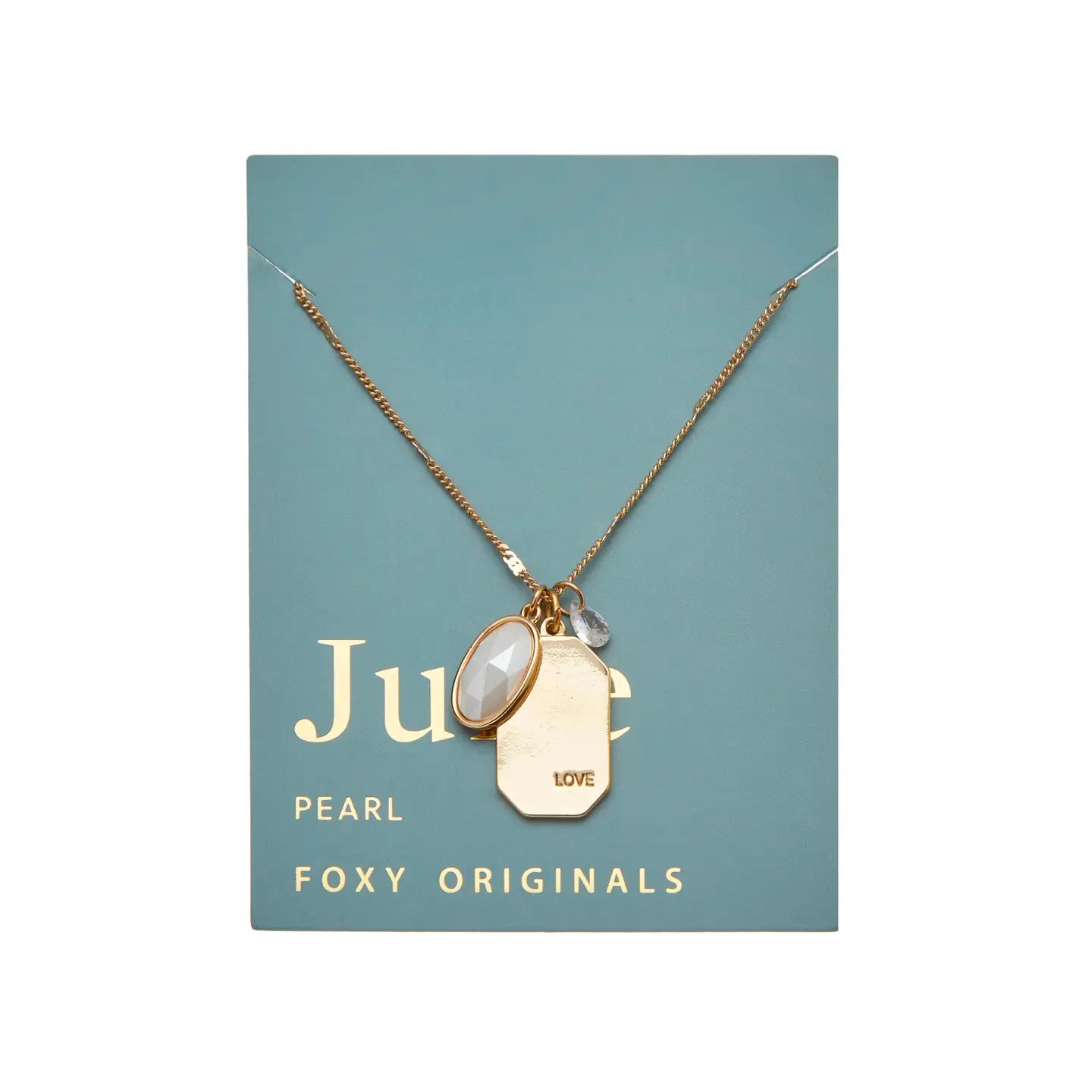 June Birthstone Necklace