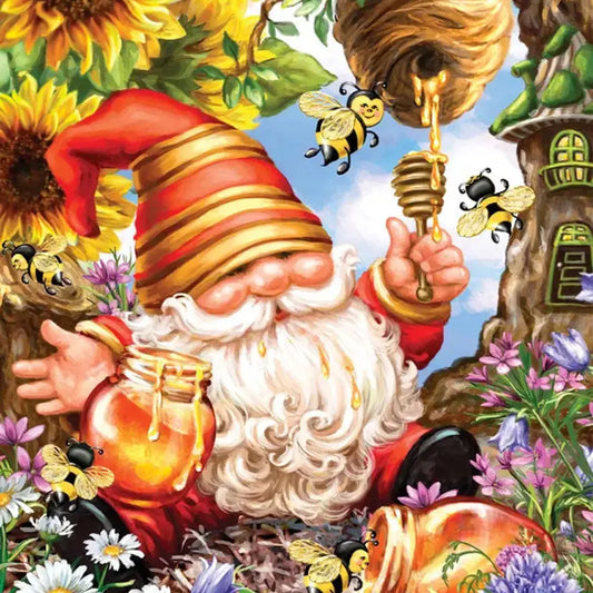 Puzzle - Gnome Worries Be Happy