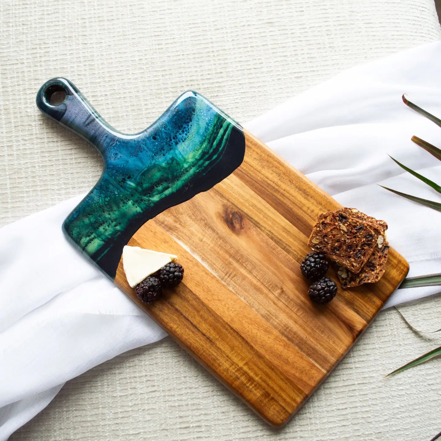 Resin Charcuterie Board | Northern Lights