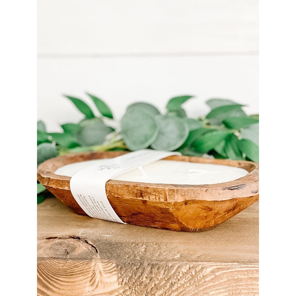 Brown Dough Bowl 3 Wick - Summer Nights