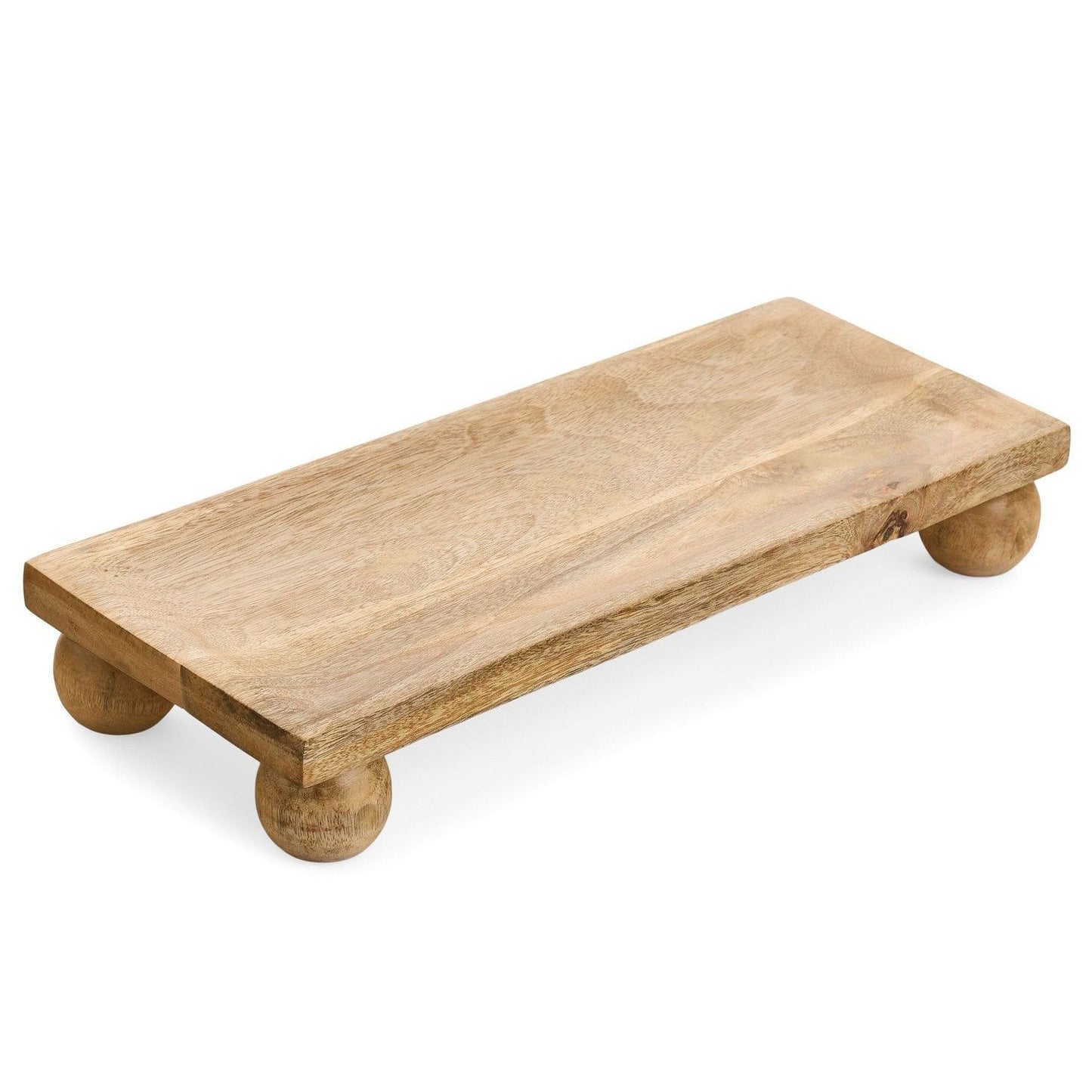 Mango Serving Board w/Round Feet