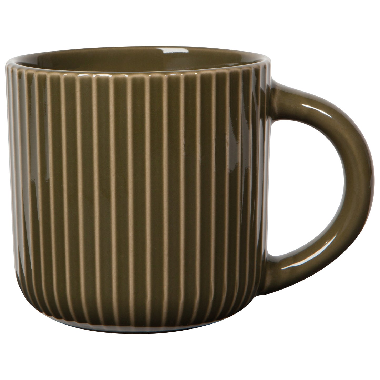 Fluted Mug - Olive Branch