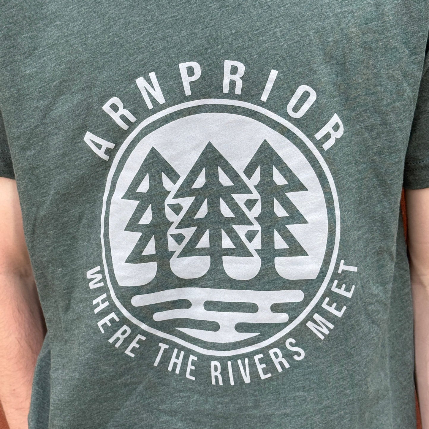 Where The Rivers Meets Tee | Heather Forest