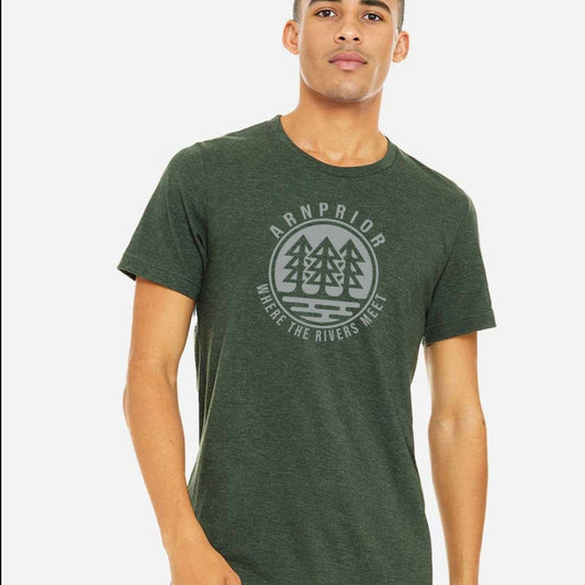 Where The Rivers Meets Tee | Heather Forest