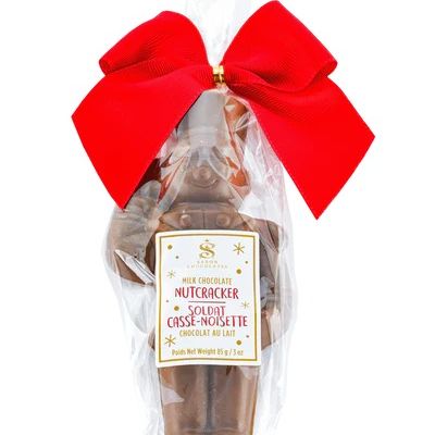 Solid Milk Chocolate Nutcracker