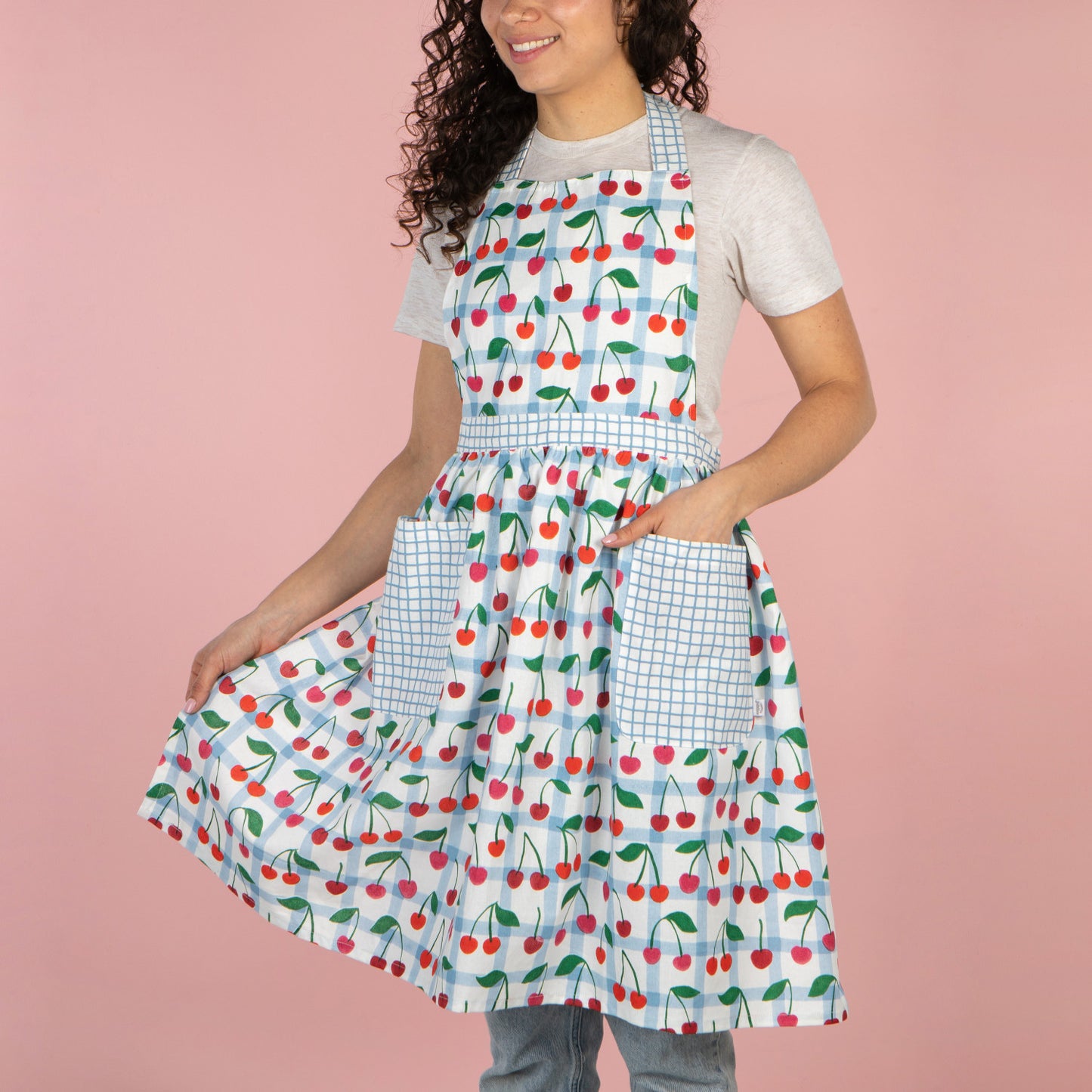Maisie Apron - Very Cherry