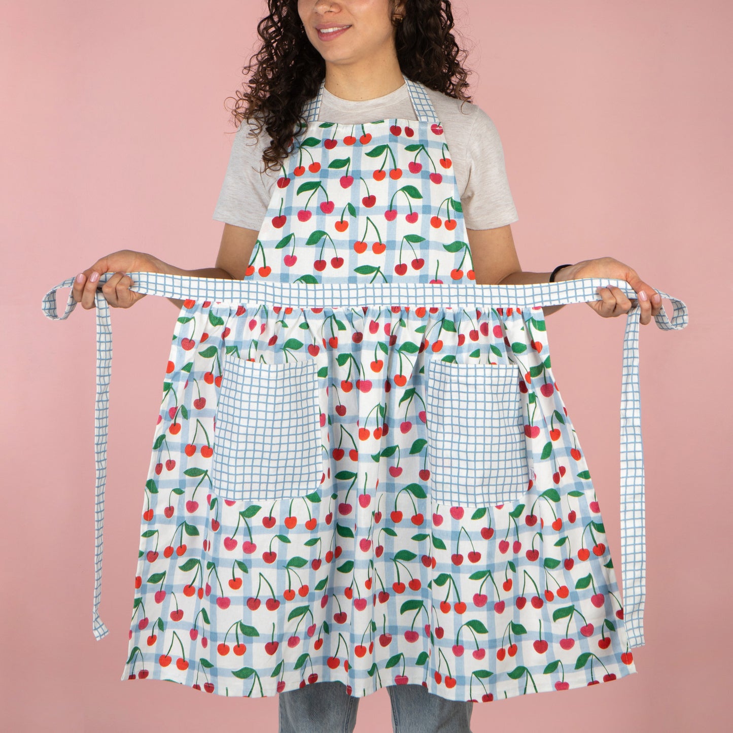 Maisie Apron - Very Cherry