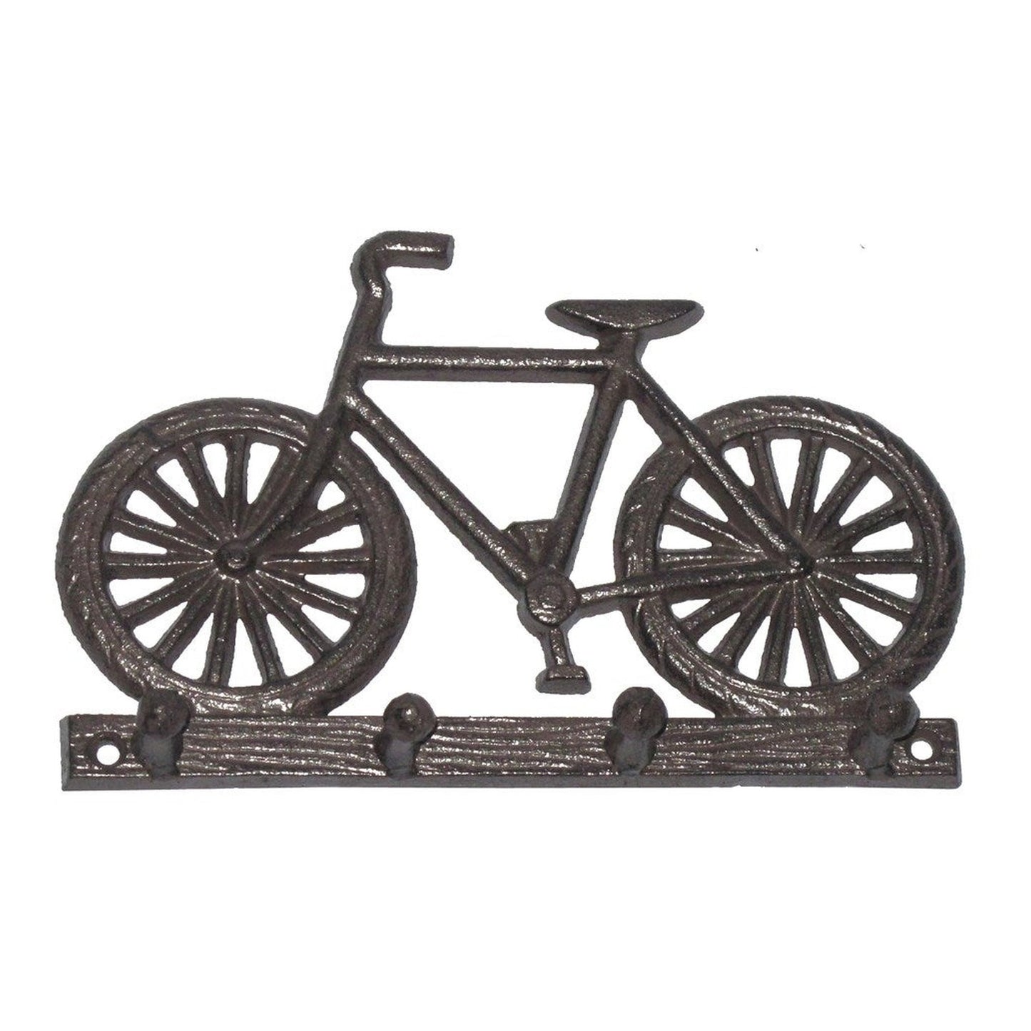 Bicycle 4 Hooks Rack | Black