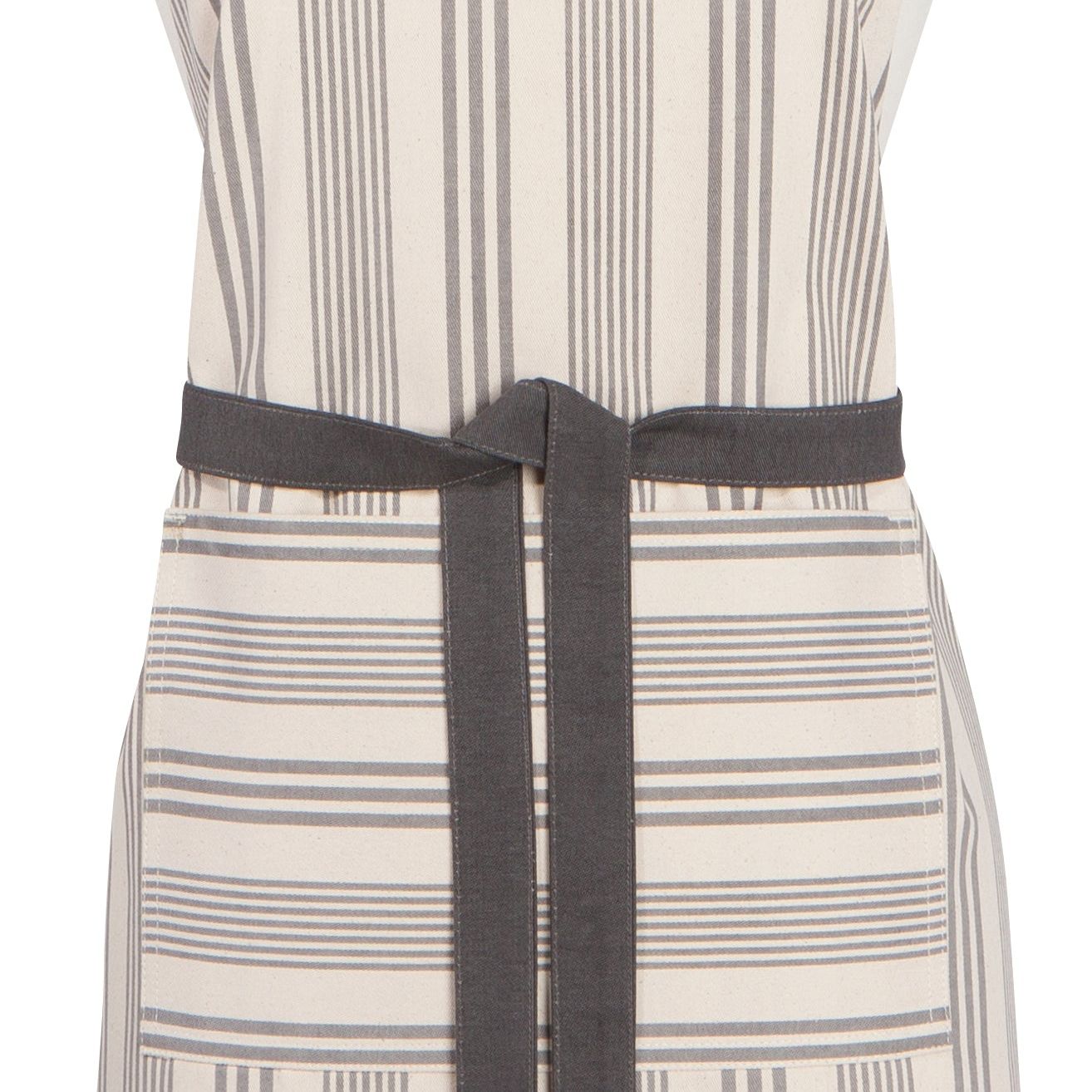 Apron - Pencil Stripe Gray