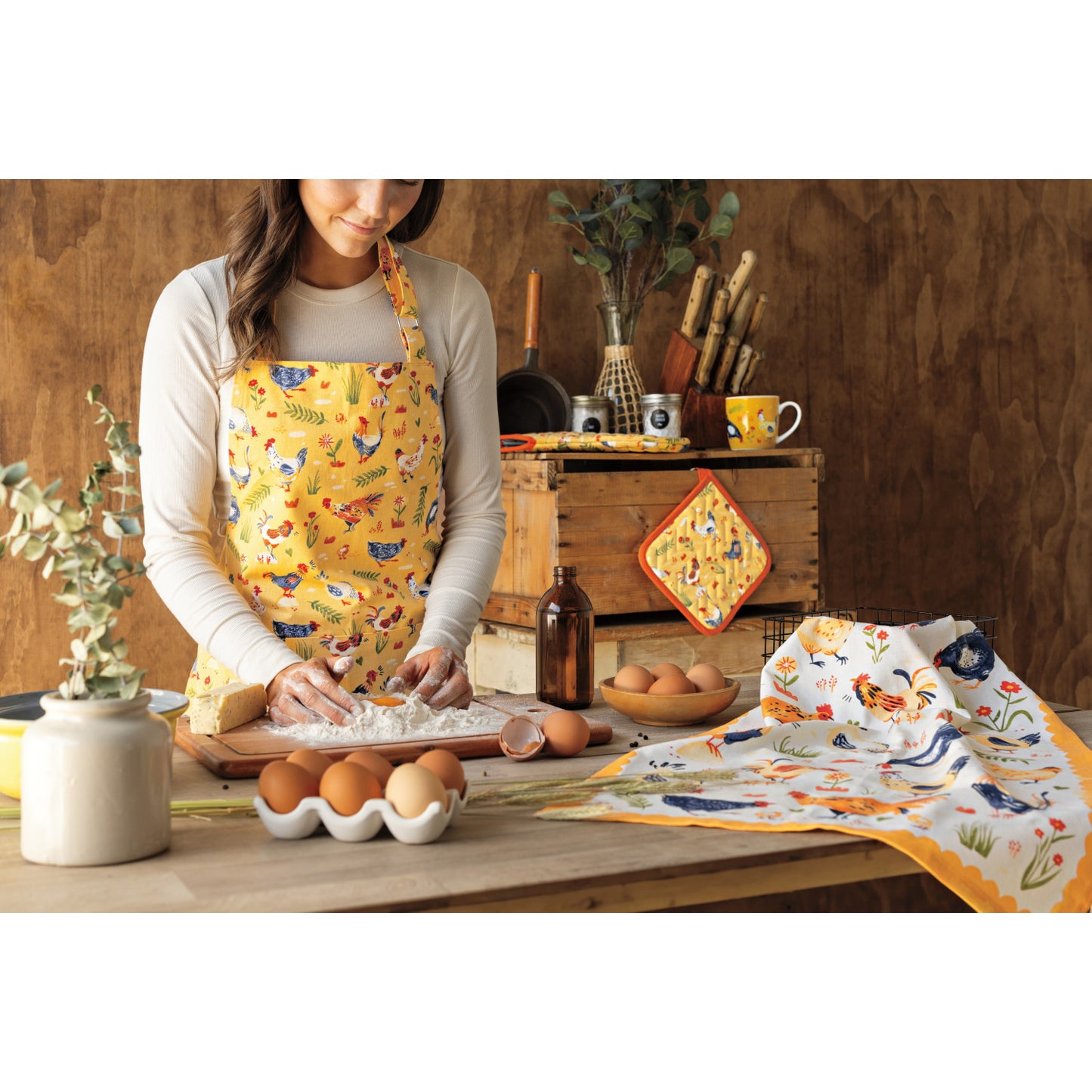 Dishtowel - Free Range (Set/2)
