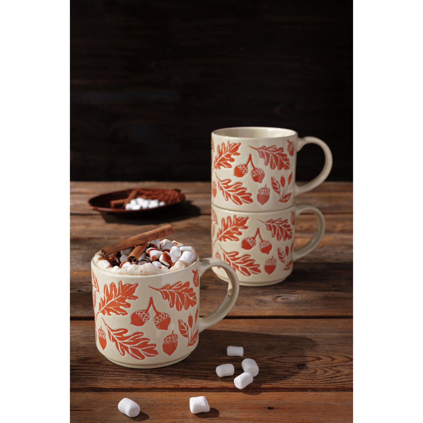Mug Stacking - Oak & Acorn