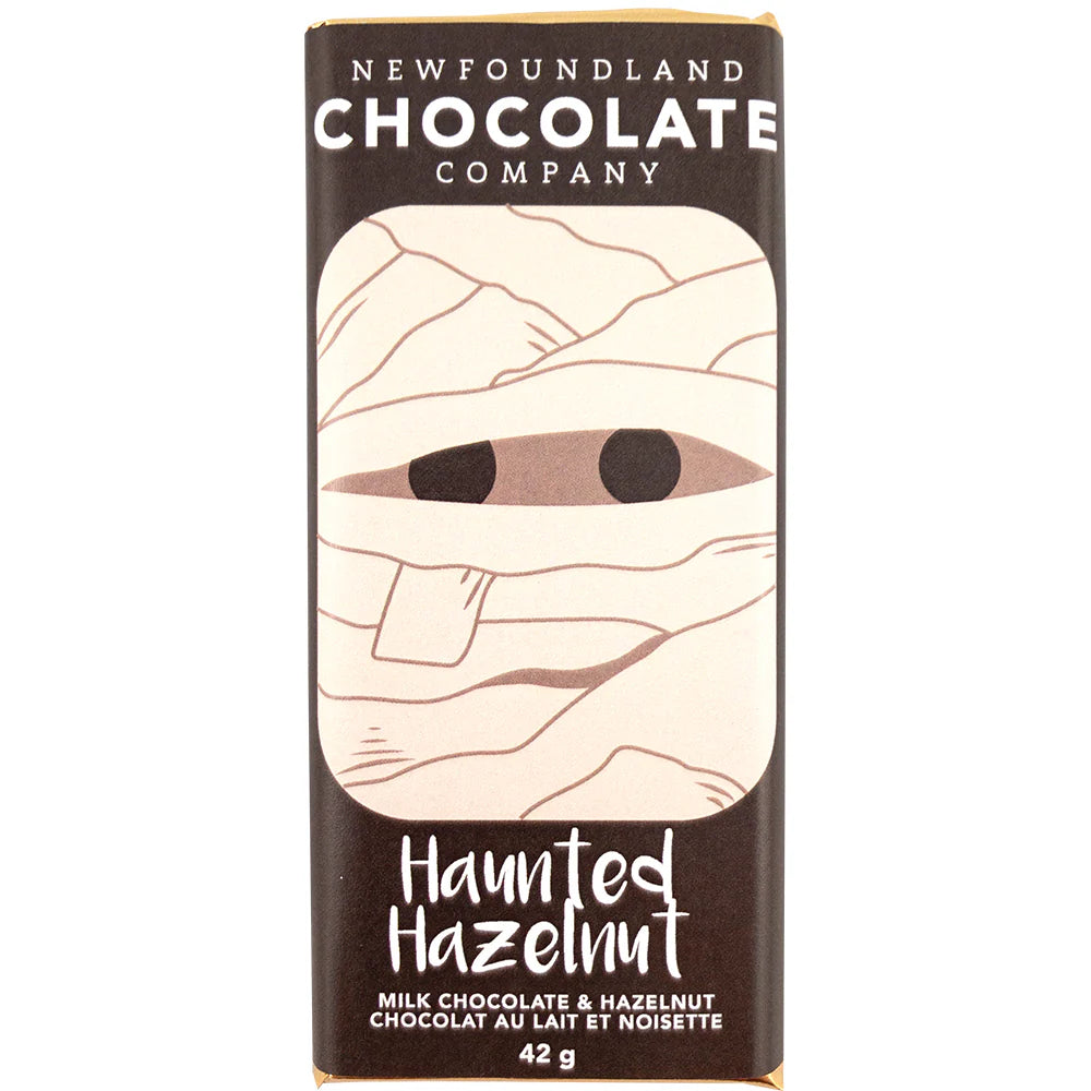 Haunted Hazelnut Chocolate Bar