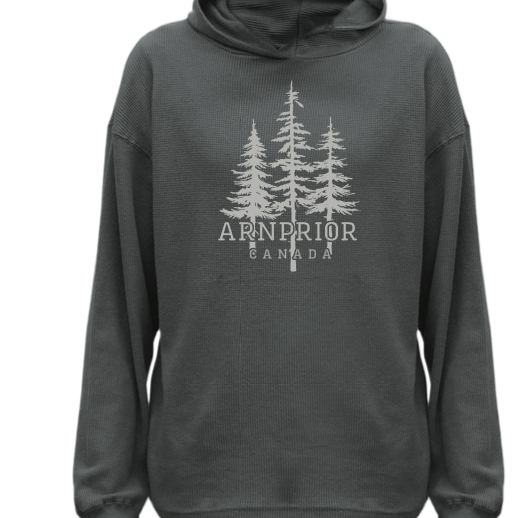Waffle Hoodie - Arnprior (Charcoal)