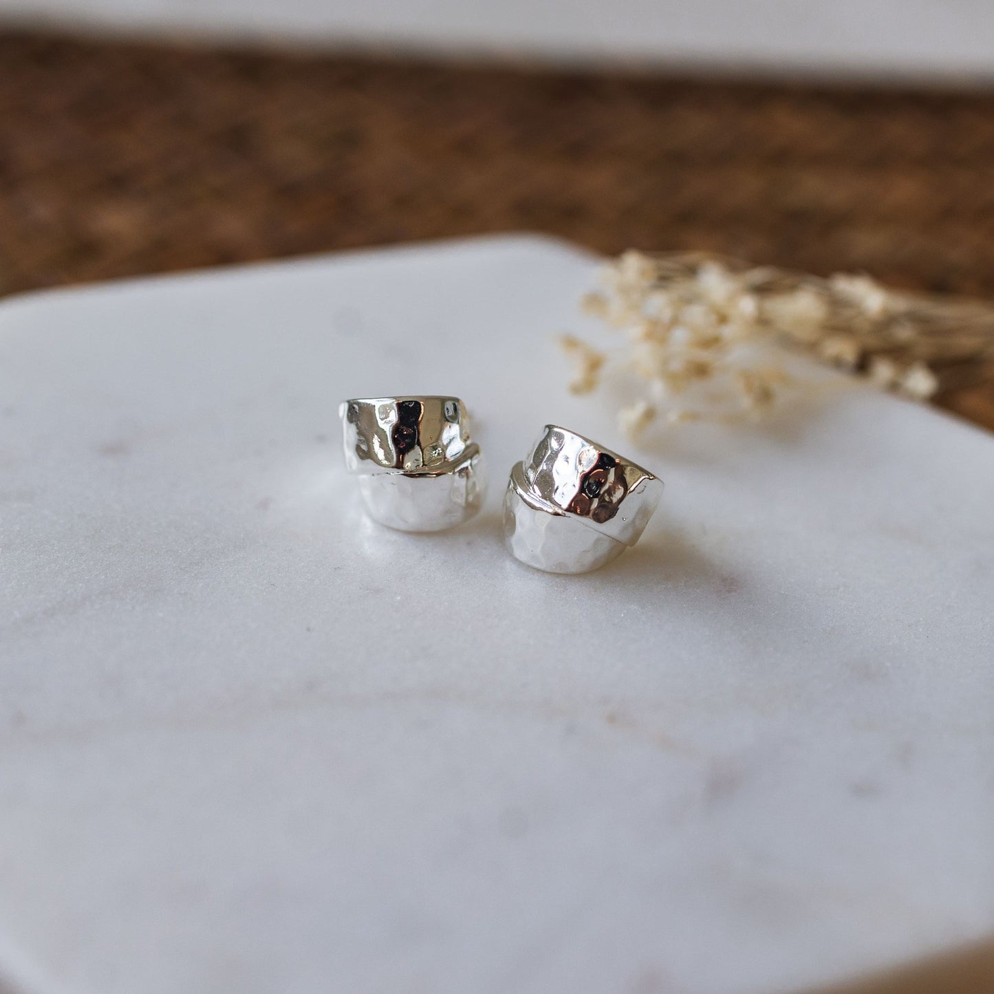 Vivid Studs - Silver