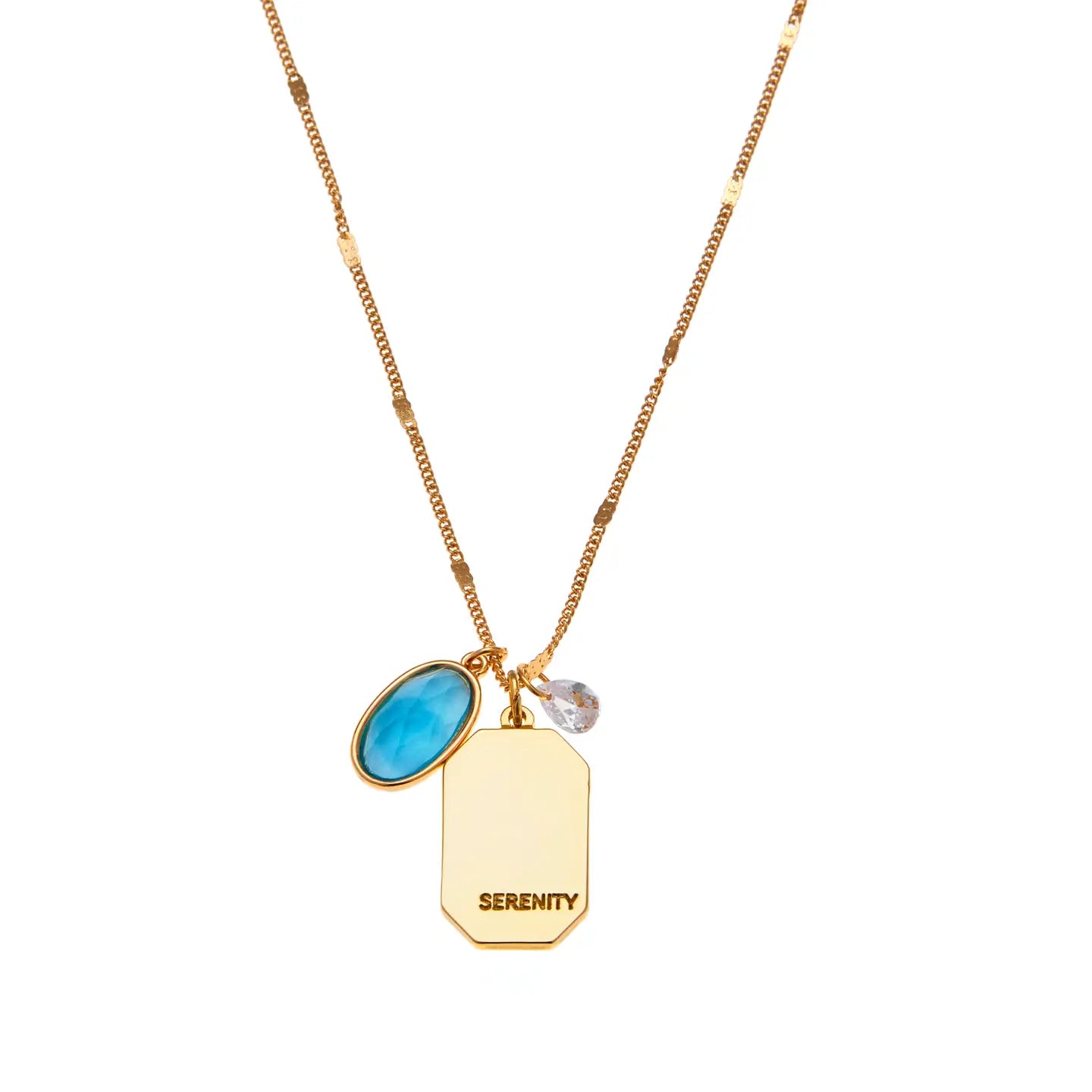 March Birthstone Necklace