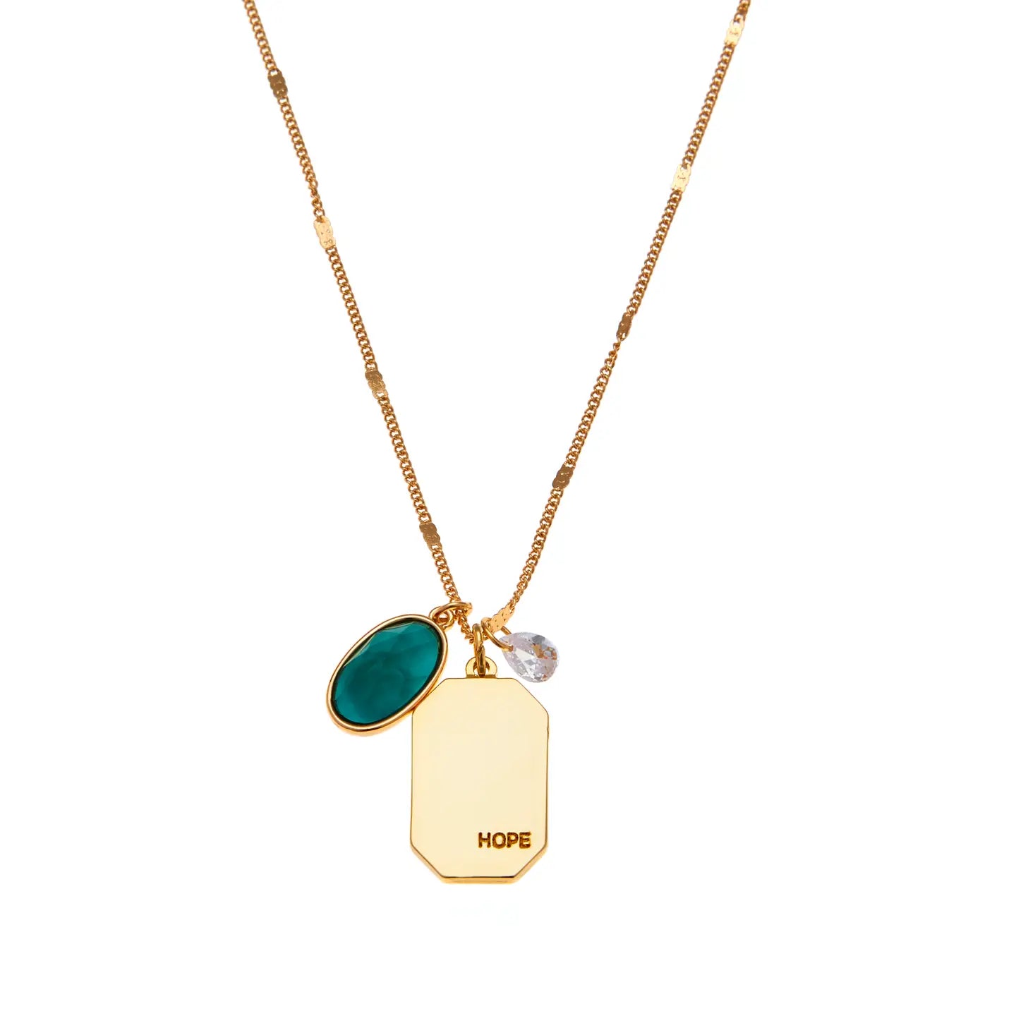 May Birthstone Necklace
