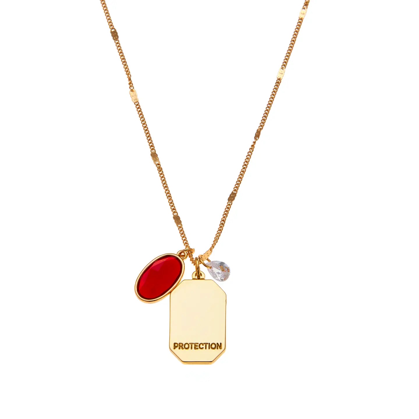 January Birthstone Necklace