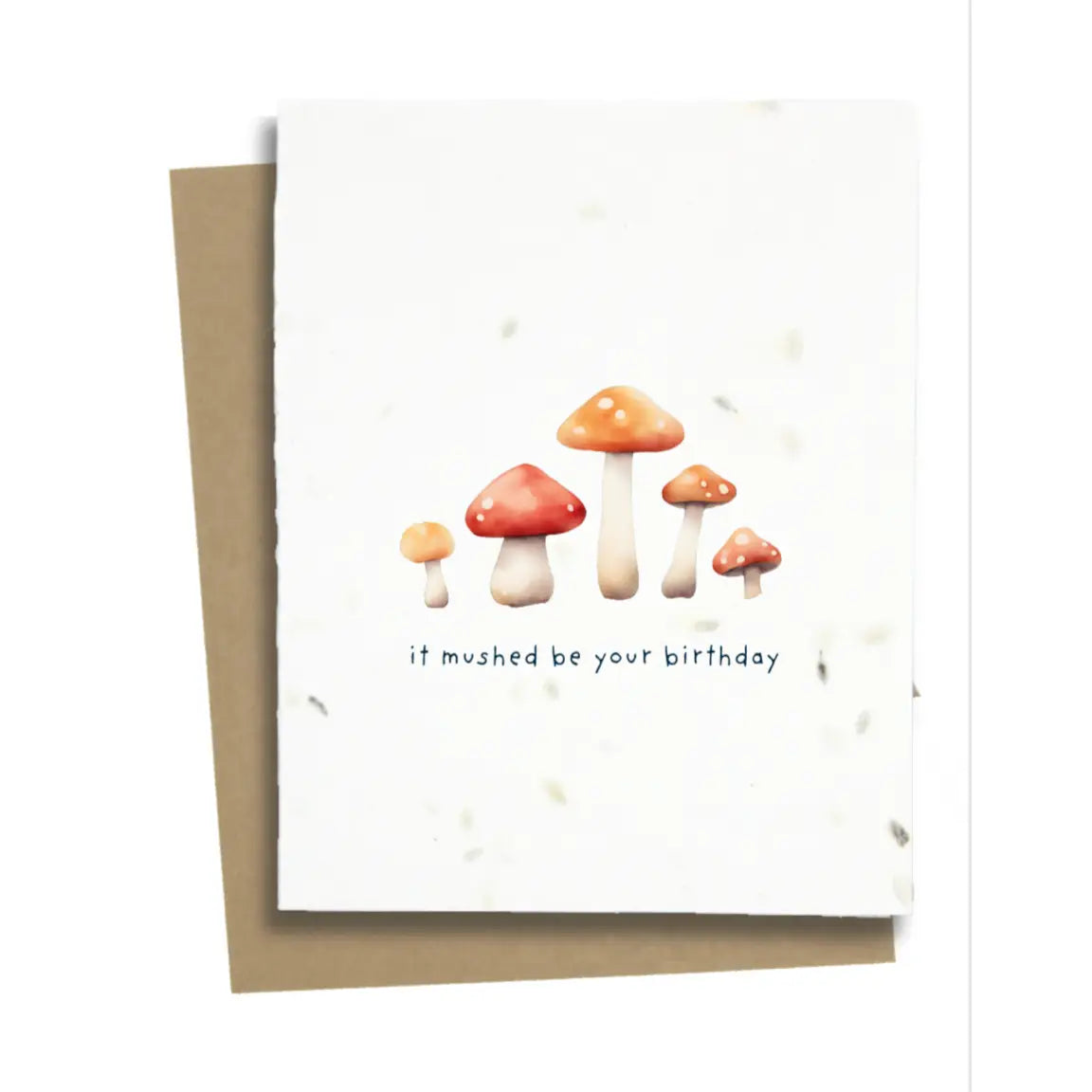 Mushroom Birthday Card