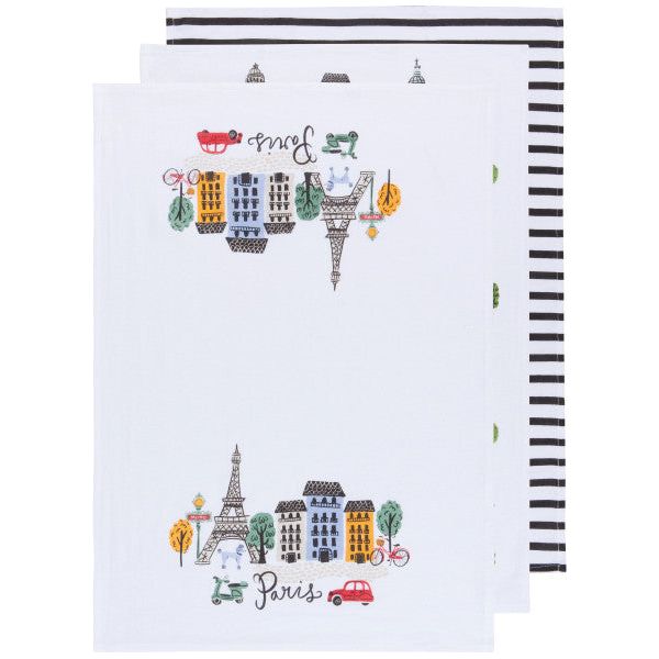 Baker's Floursack - Meet Me in Paris (Set/3)