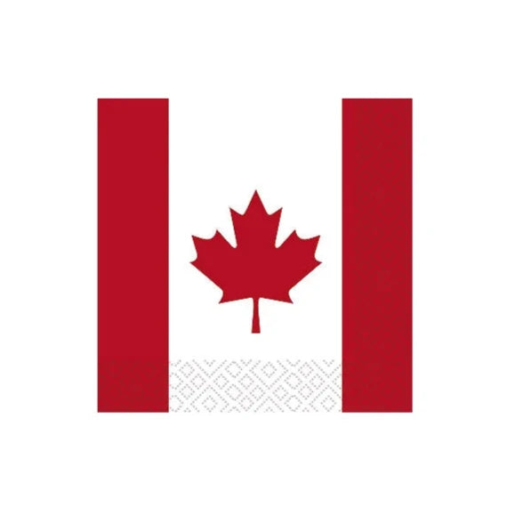 Napkin - Canada Flag