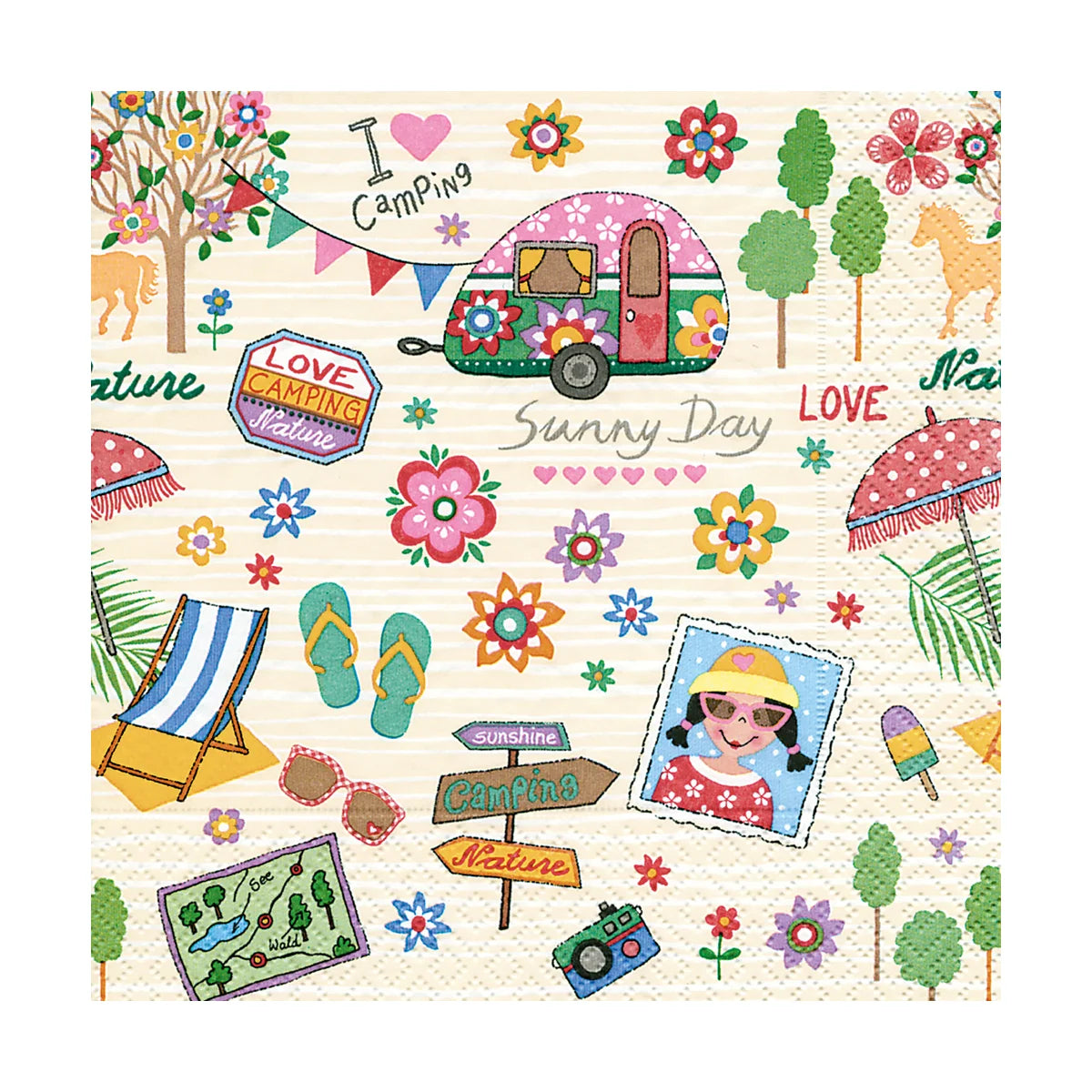 Napkin - Camping
