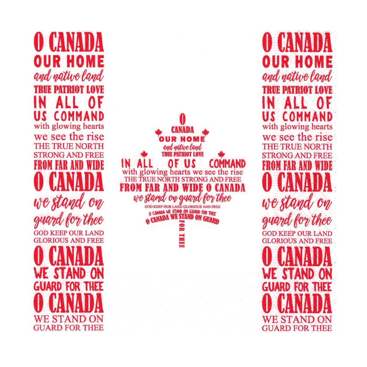 Napkin - O Canada