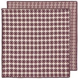 Ash Plum Assorted Woven Dishcloth (Set/2)