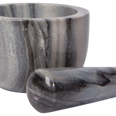 Mortar and Pestle Marble Slate
